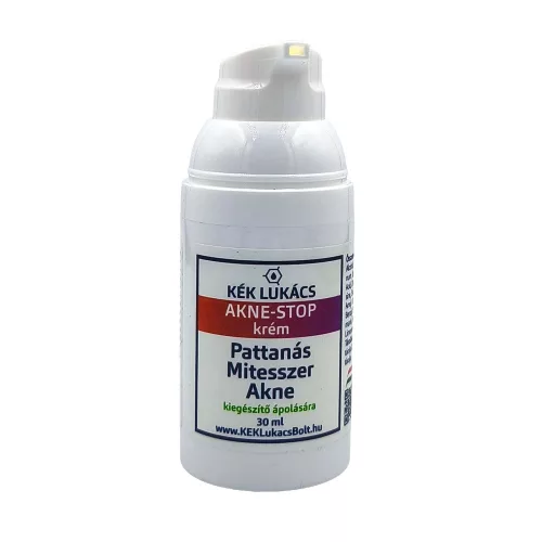 Kék Lukács Akne-Stop krém (pattanás, mittesszer) 30ml