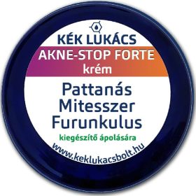 Kék Lukács Akne-Stop Forte krém (pattanás, mittesszer) 15ml