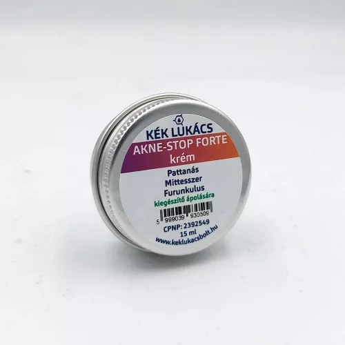 Kék Lukács Akne-Stop Forte krém (pattanás, mittesszer) 15ml