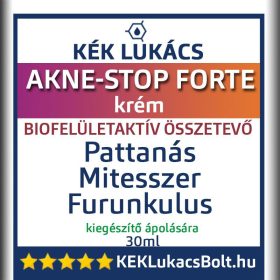 Kék Lukács Akne-Stop Forte krém (pattanás, mittesszer, furunkulus) 30ml