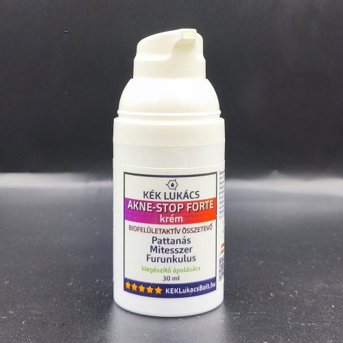Kék Lukács Akne-Stop Forte krém (pattanás, mittesszer, furunkulus) 30ml