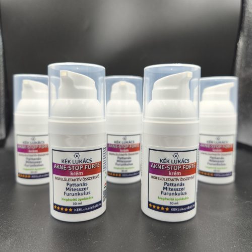 Kék Lukács Akne-Stop Forte krém (pattanás, mittesszer, furunkulus) 30ml