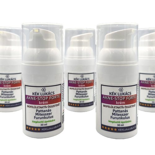 Kék Lukács Akne-Stop Forte krém (pattanás, mittesszer, furunkulus) 30ml
