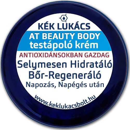 Kék Lukács PRÉMIUM Testápoló krém (regeneráló) At Beauty Body 200ml