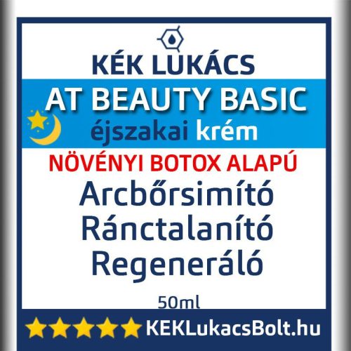 Kék Lukács PRÉMIUM Éjszakai Ránctalanító és Regeneráló krém (Arc) At Beauty 50ml