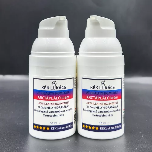 Kék Lukács PRÉMIUM Arctápláló krém (láthatatlan, matt hatás) At Beauty Komfort 30ml