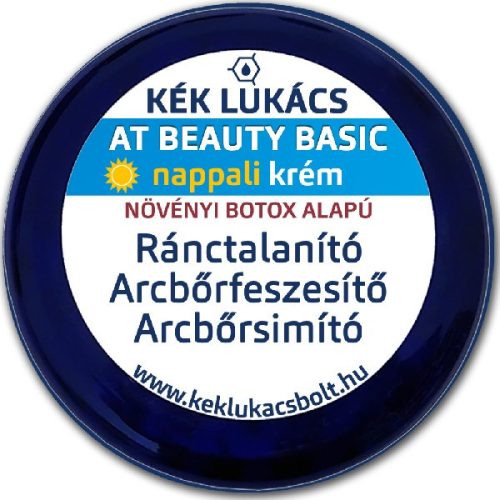 Kék Lukács PRÉMIUM Nappali Ránctalanító, Bőrsimító krém (Arc) At Beauty 50ml