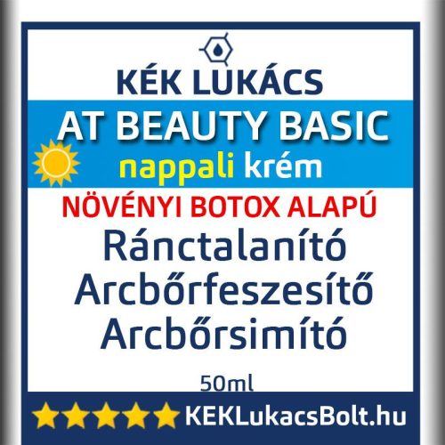 Kék Lukács PRÉMIUM Nappali Ránctalanító, Bőrsimító krém (Arc) At Beauty 50ml