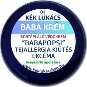 Kék Lukács Baba Krém bőrápoló védőkrém, tejallergia kiütés, ekcéma, nemcsak popsikrém 30ml