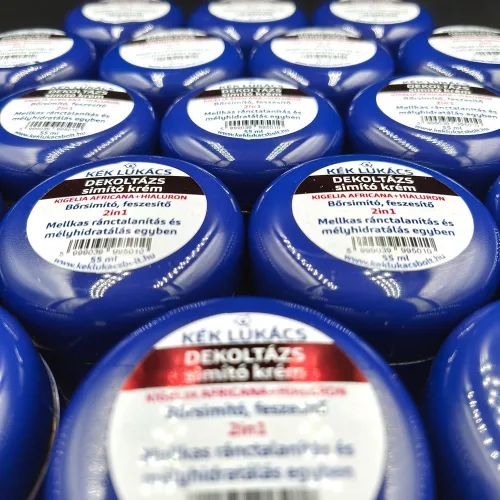 Kék Lukács Dekoltázs Simító krém 2in1 (Mellkas ránctalanító + Mélyhidratáló) 55ml