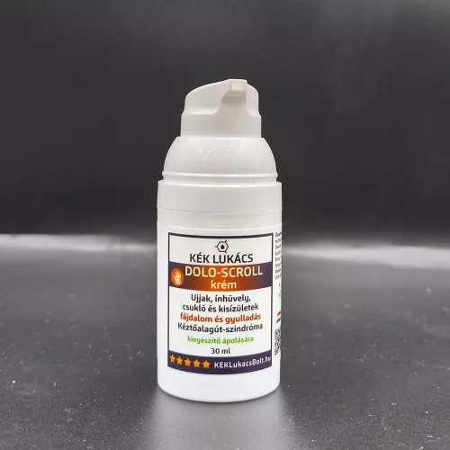 Kék Lukács Dolo-Scroll (ínhüvely, csukló és kisízületek, kéztőalagút-szindróma) 30ml