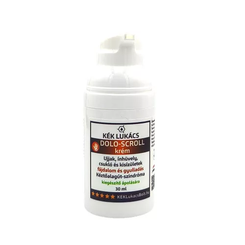 Kék Lukács Dolo-Scroll (ínhüvely, csukló és kisízületek, kéztőalagút-szindróma) 30ml