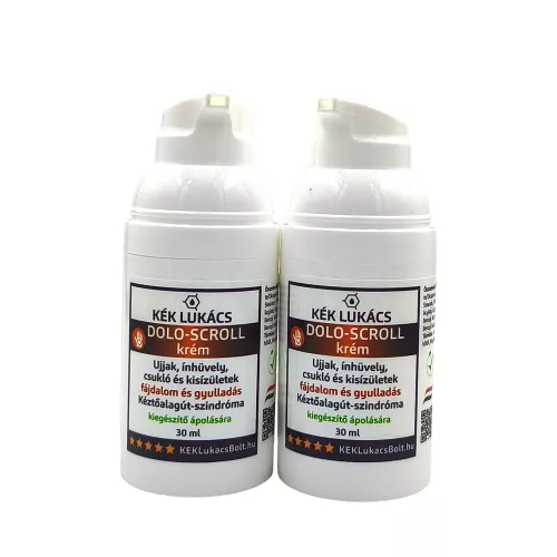 Kék Lukács Dolo-Scroll (ínhüvely, csukló és kisízületek, kéztőalagút-szindróma) 30ml