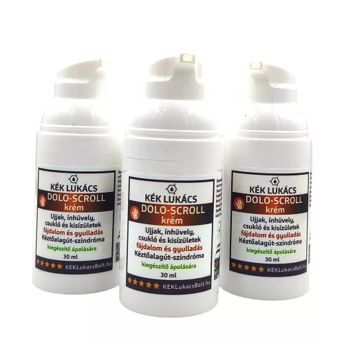 Kék Lukács Dolo-Scroll (ínhüvely, csukló és kisízületek, kéztőalagút-szindróma) 30ml