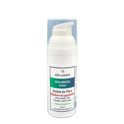 Kék Lukács Ízület és Porc (térd, váll, csípő, hát, derék) Dolorosa krém 50ml