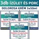 Kék Lukács Ízület és Porc (térd, váll, csípő, hát, derék) Dolorosa krém 3 darabos csomagajánlatunk