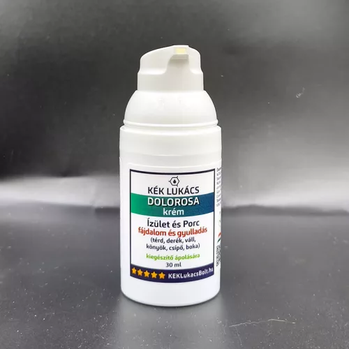 Kék Lukács Ízület és Porc (térd, váll, csípő, hát, derék) Dolorosa krém 30ml