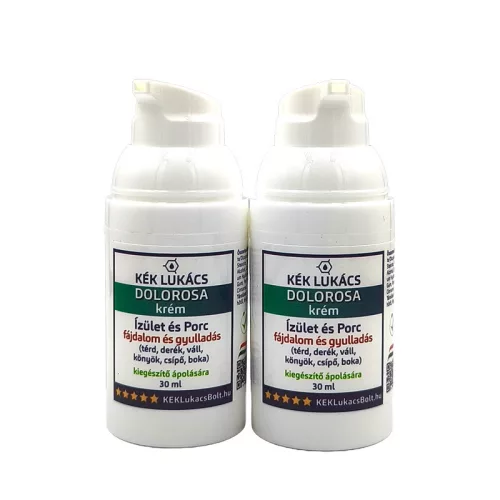 Kék Lukács Ízület és Porc (térd, váll, csípő, hát, derék) Dolorosa krém 30ml