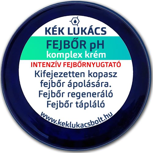 Kék Lukács Fejbőr pH komplex krém (fejbőr ápoló, regeneráló) 30ml