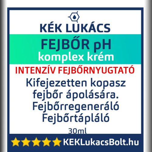Kék Lukács Fejbőr pH komplex krém (fejbőr ápoló, regeneráló) 30ml
