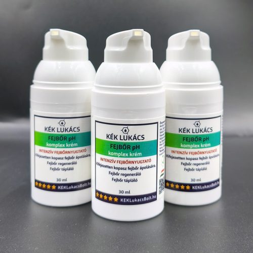 Kék Lukács Fejbőr pH komplex krém (fejbőr ápoló, regeneráló) 30ml