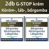 Kék Lukács G-Stop krém 2 darabos csomagajánlatunk (bőr-, láb-, körömgomba)