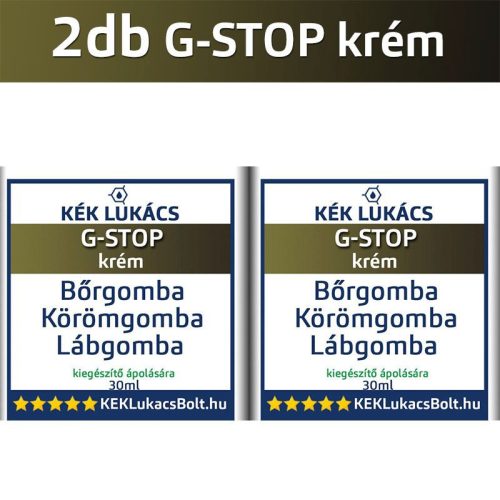 Kék Lukács G-Stop (bőr-, láb-, körömgomba) 2 darabos csomagajánlatunk