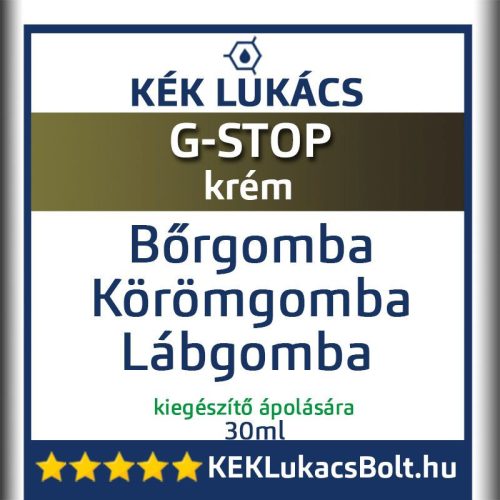 Kék Lukács G-Stop Krém (bőr, láb, körömgomba) 30ml