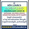 Kék Lukács Hajfény & Erő Argánolajos Leave-in hajápoló krém 50ml