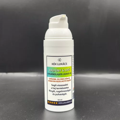 Kék Lukács Hajfény & Erő Argánolajos Leave-in hajápoló krém 50ml