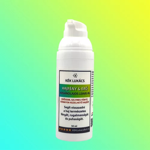 Kék Lukács Hajfény & Erő Argánolajos Leave-in hajápoló krém 50ml