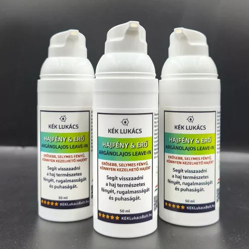Kék Lukács Hajfény & Erő Argánolajos Leave-in hajápoló krém 50ml