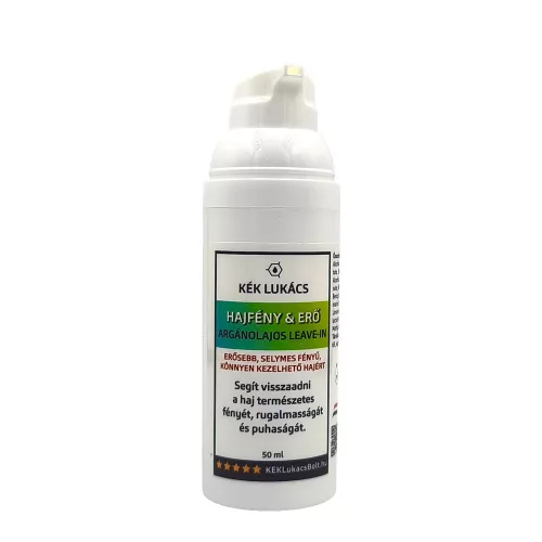 Kék Lukács Hajfény & Erő Argánolajos Leave-in hajápoló krém 50ml