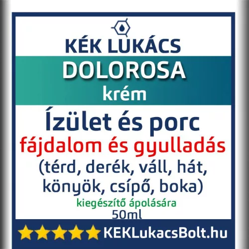 Kék Lukács Ízületi csomagajánlatunk (térd, váll, csípő, hát, derék)