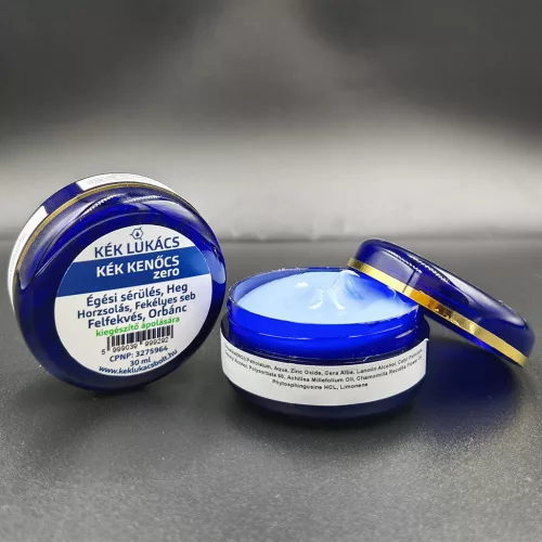 Kék Lukács Kék Kenőcs ZERO 2 darabos csomagajánlatunk (felfekvés, fekély, égési sérülés) eredeti, hitelesített 2x30ml