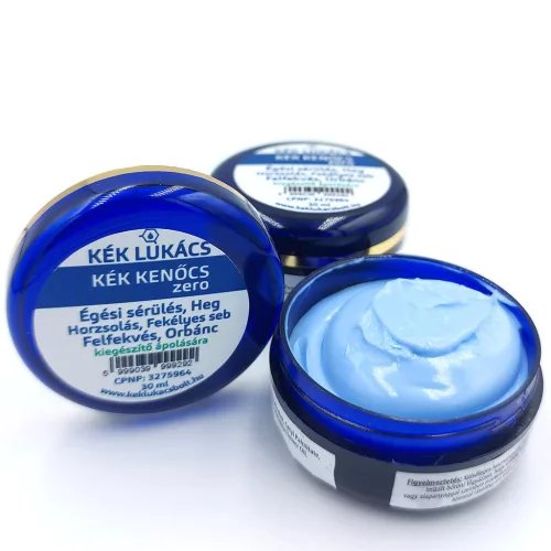 Kék Lukács Kék Kenőcs ZERO 2 darabos csomagajánlatunk (felfekvés, fekély, égési sérülés) eredeti, hitelesített 2x30ml