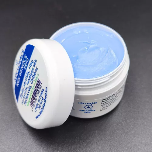 Kék Lukács Kék Kenőcs ZERO új tégelyben (felfekvés, fekélyes seb, égési sérülés) eredeti, hitelesített 30ml