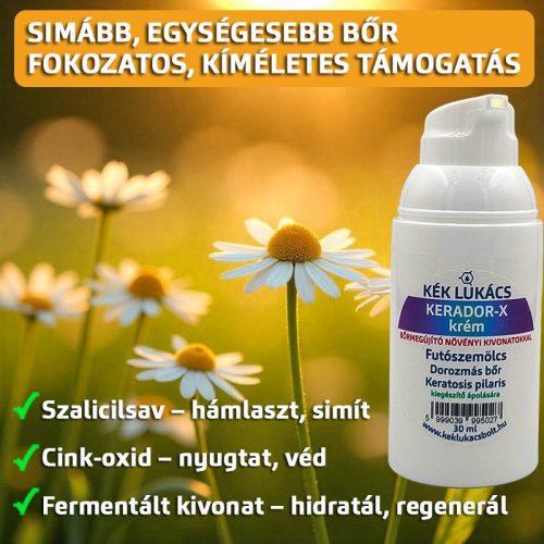 Kék Lukács 2db Kerador-X (futó szemölcs, dorozmás, grízes bőr) csomagajánlatunk - 2x30ml