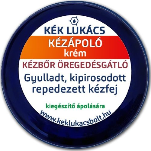 Kék Lukács Kézápoló krém (száraz, repedezett kéz, öregedésgátló) 50ml
