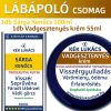 Kék Lukács természetes lábápoló csomag (visszér, érfalak támogatása) 100ml+55ml