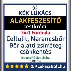 Kék Lukács Alakfeszesítő testkrém (Cellulit, Narancsbőr) Lypofirm Body megújult csomagolásban 100ml
