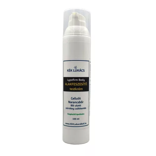 Kék Lukács Alakfeszesítő testkrém (Cellulit, Narancsbőr) Lypofirm Body megújult csomagolásban 100ml