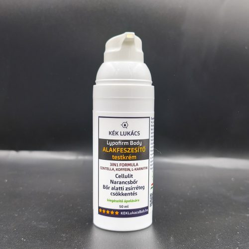 Kék Lukács Alakfeszesítő testkrém (Cellulit, Narancsbőr) Lypofirm Body megújult csomagolásban 50ml
