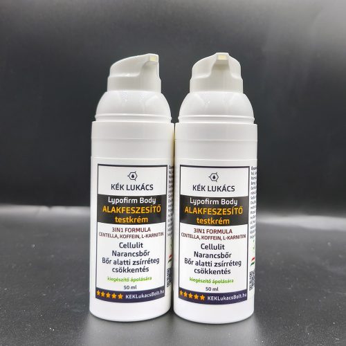 Kék Lukács Alakfeszesítő testkrém (Cellulit, Narancsbőr) Lypofirm Body megújult csomagolásban 50ml