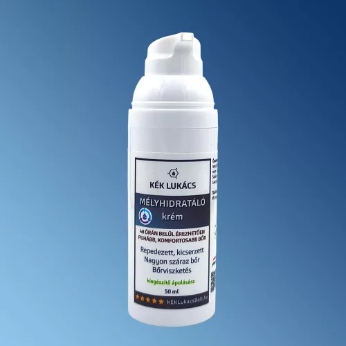 Kék Lukács Mélyhidratáló krém (nagyon száraz bőr, bőrviszketés) 50ml