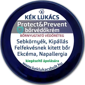 Kék Lukács Protect Prevent bőrvédőkrém sebkörnyék, kipállás, nedvedző seb, ekcémára napallergiára érzékeny bőr -50ml