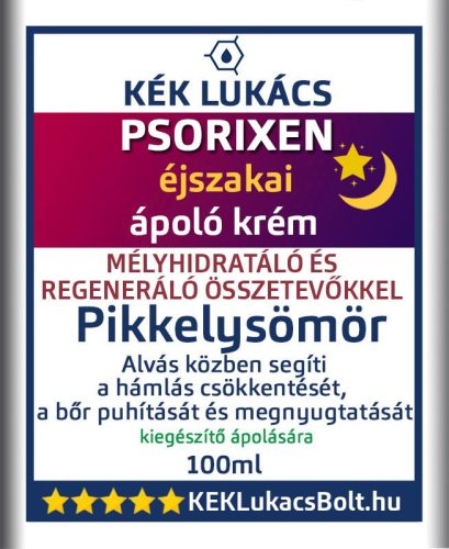 Kék Lukács Psorixen éjszakai ápolókrém (pikkelysömör) 100ml