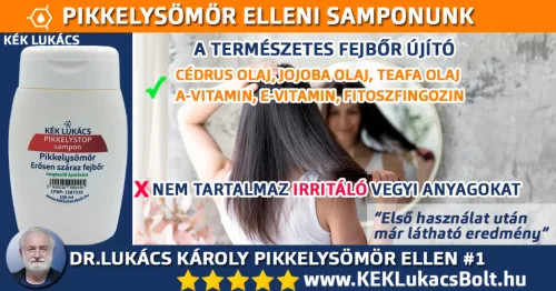 KÉK Lukács Pikkelysömör csomagajánlatunk (bőr, fejbőr, haj)