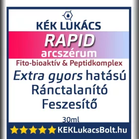   Kék Lukács Rapid Arcszérum (ránctalanító, feszesítő, simitó) 30ml