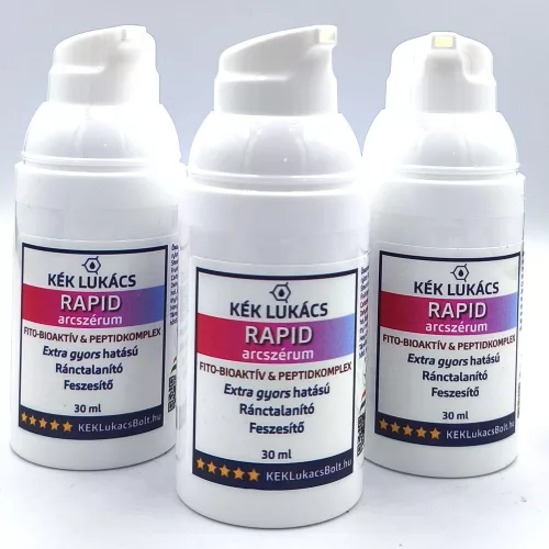 Kék Lukács Rapid Arcszérum (ránctalanító, feszesítő, simitó) 30ml